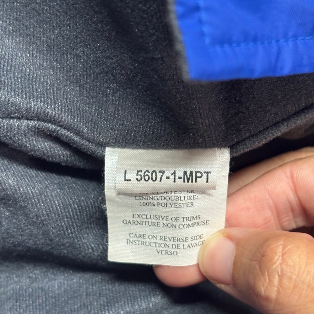 Marmot Mens XL Colorblock Full Zip Windbreaker Jacket DriClimate Blue - Picture 5 of 7